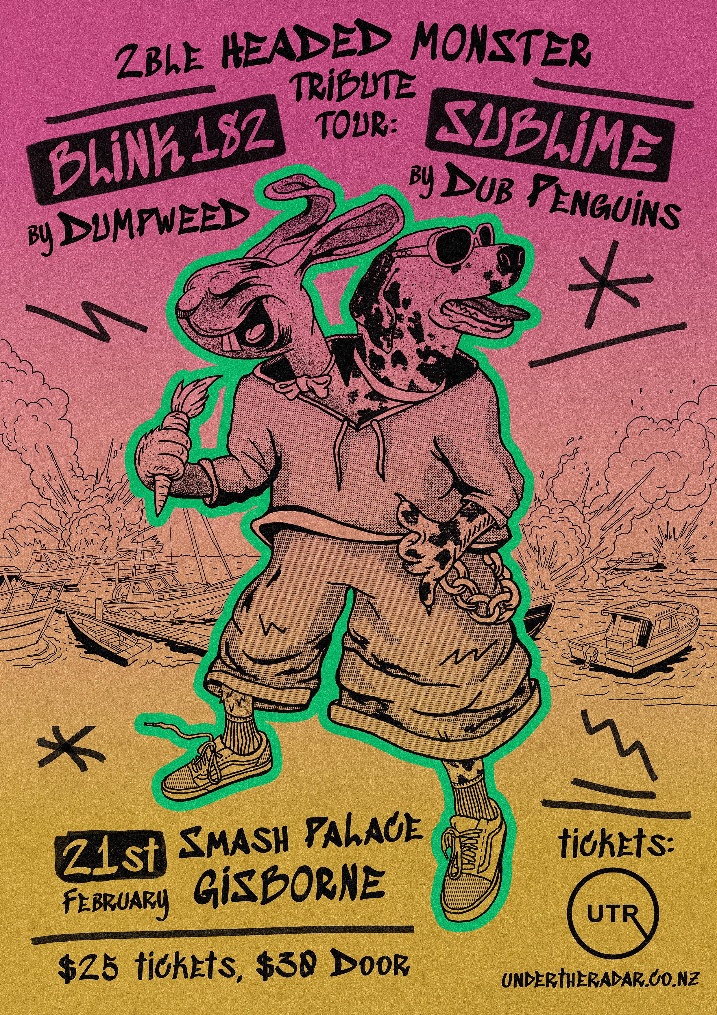 2ble Headed Monster Tribute Tour